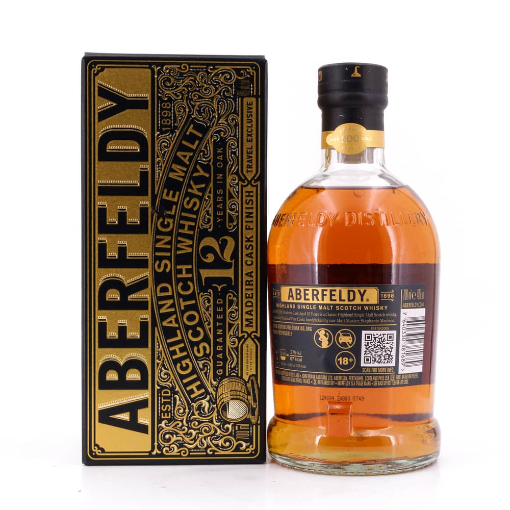 Aberfeldy 12 Jahre Madeira Casks Finish 0,70 Liter/ 40.0% vol Produktbild