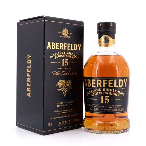 Aberfeldy 15 Jahre Bolgheri Red Wine Casks Finish 0,70 Liter/ 46.0% vol Produktbild