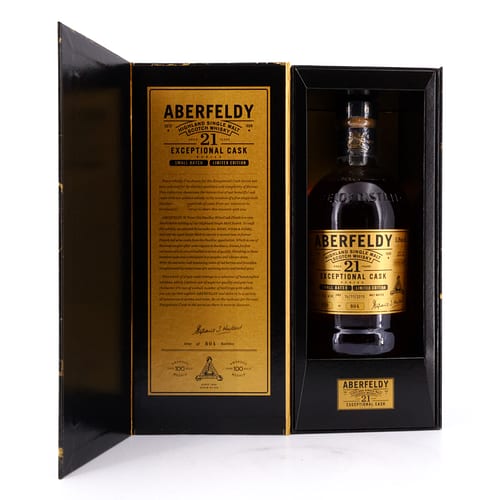 Aberfeldy 21 Jahre Exceptional Pauillac Redwine Cask 0,70 Liter/ 53.9% vol Produktbild