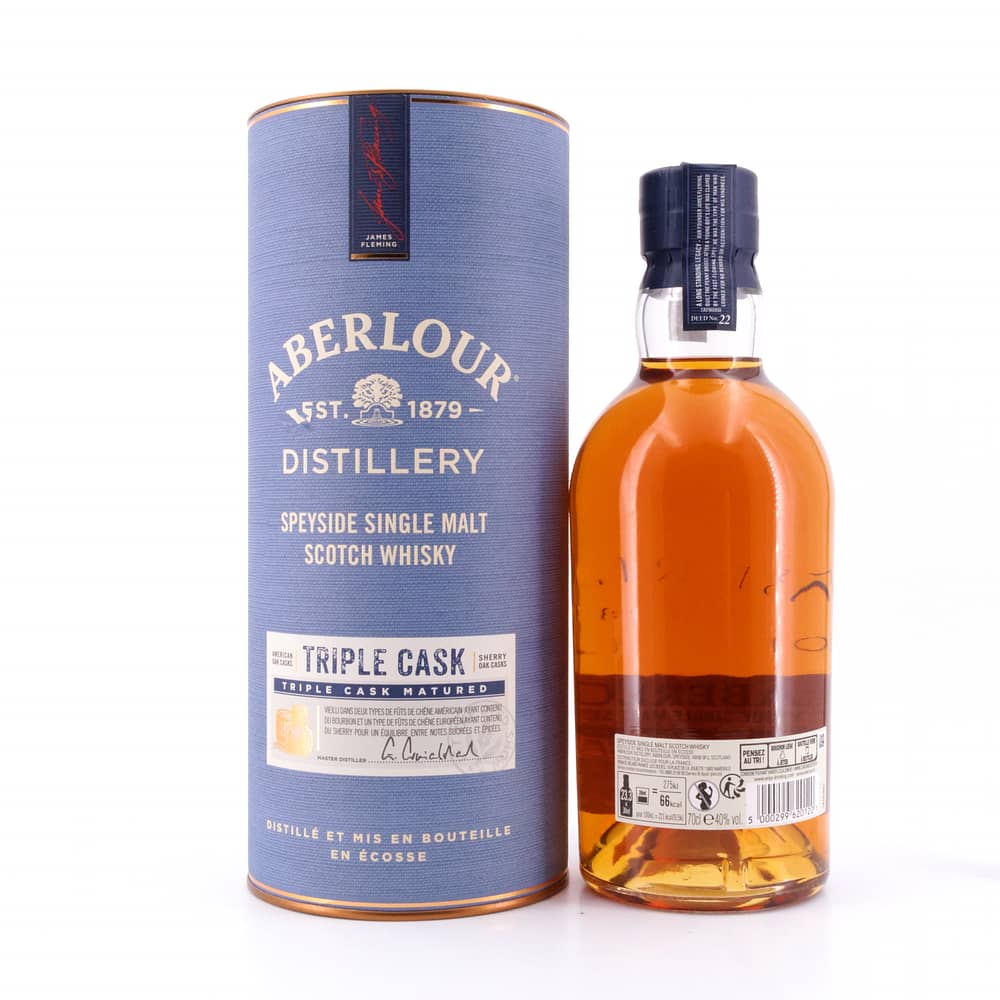 Aberlour Triple Cask American Oak Casks Sherry Oak Casks 0,70 Liter/ 40.0% vol Produktbild