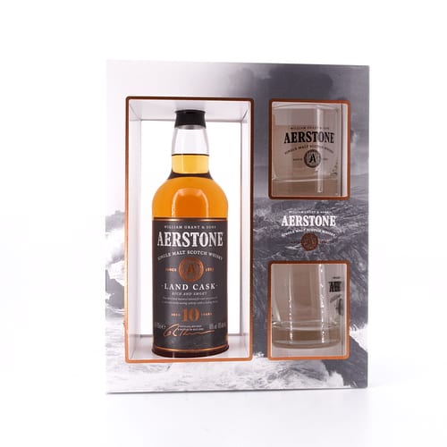 Aerstone 10 Jahre Land Cask Geschenkset inkl. 2 Gläser 0,70 Liter/ 40.0% vol Produktbild