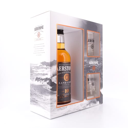 Aerstone 10 Jahre Land Cask Geschenkset inkl. 2 Gläser 0,70 Liter/ 40.0% vol Produktbild