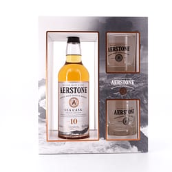 Aerstone 10 Jahre Sea Cask Geschenkset inkl. 2 Gläser Produktbild