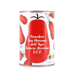 Agrigenus Pomodoro S. Marzano dell`Agro Sarnese-Nocerino D.O.P. ganze geschälte Tomaten im eigenen Saft 400g Produktbild
