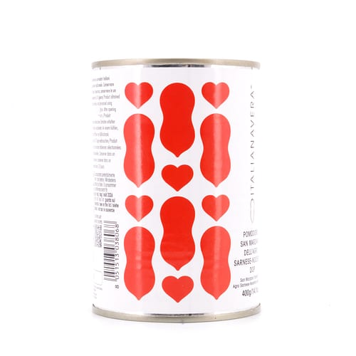 Agrigenus Pomodoro San Marzano D.O.P. dell´Agro Sarnese-Nocerino geschälte Tomaten im eigenen Saft 400g 260 Gramm Abtropfgewicht Produktbild