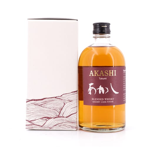 Akashi Takumi Sherry Cask Finish 0,50 Liter/ 40.0% vol Produktbild