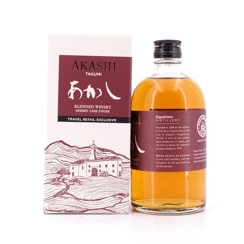 Akashi Takumi Sherry Cask Finish 0,50 Liter/ 40.0% vol Produktbild