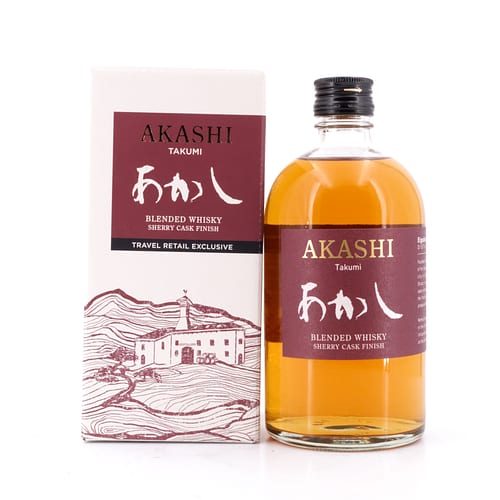 Akashi Takumi Sherry Cask Finish 0,50 Liter/ 40.0% vol Produktbild