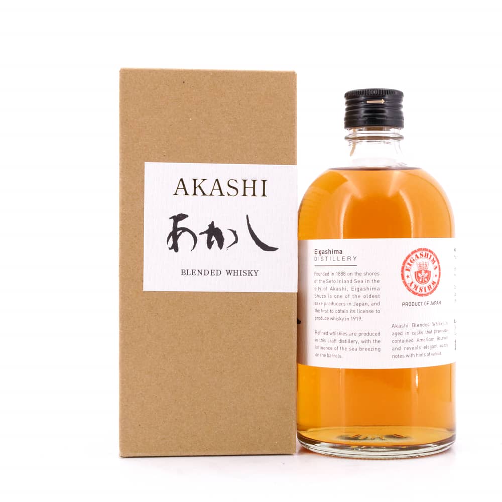Akashi White Oak no age Blended Whisky 0,50 Liter/ 40.0% vol Produktbild
