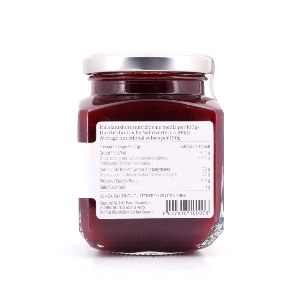 Alpe Pragas Fruchtaufstrich Vitis (Preisselbeere) mit 75% Fruchtanteil 335 Gramm Produktbild