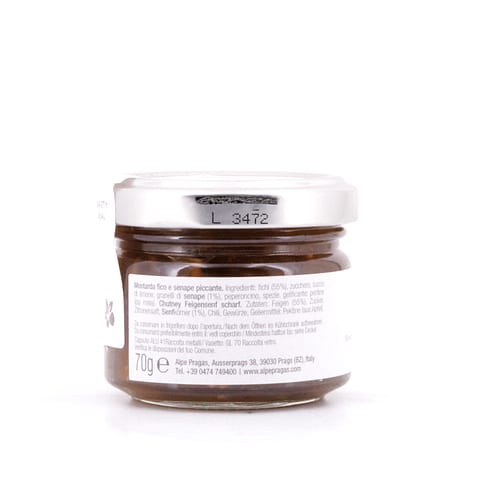 Alpe Pragas Mostarda Feigensenf scharf 70 Gramm Produktbild