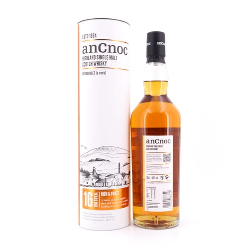 anCnoc 16 Jahre Rich & Sweet 0,70 Liter/ 43.0% vol Produktbild
