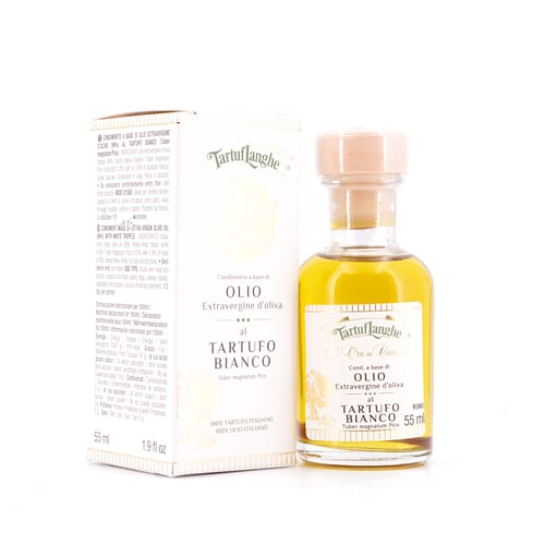 Anfosso Natives Olivenöl Tartuflanghe mit Scheiben von weißen Trüffel 0,055 Liter Produktbild