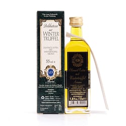 Anfosso Olivenöl mit schwarzem Trüffel Aroma Produktbild