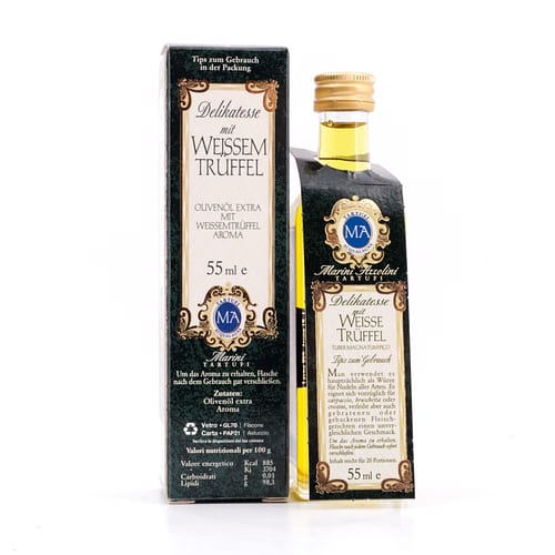 Anfosso Olivenöl mit weißenTrüffel Aroma 0,055 Liter Produktbild