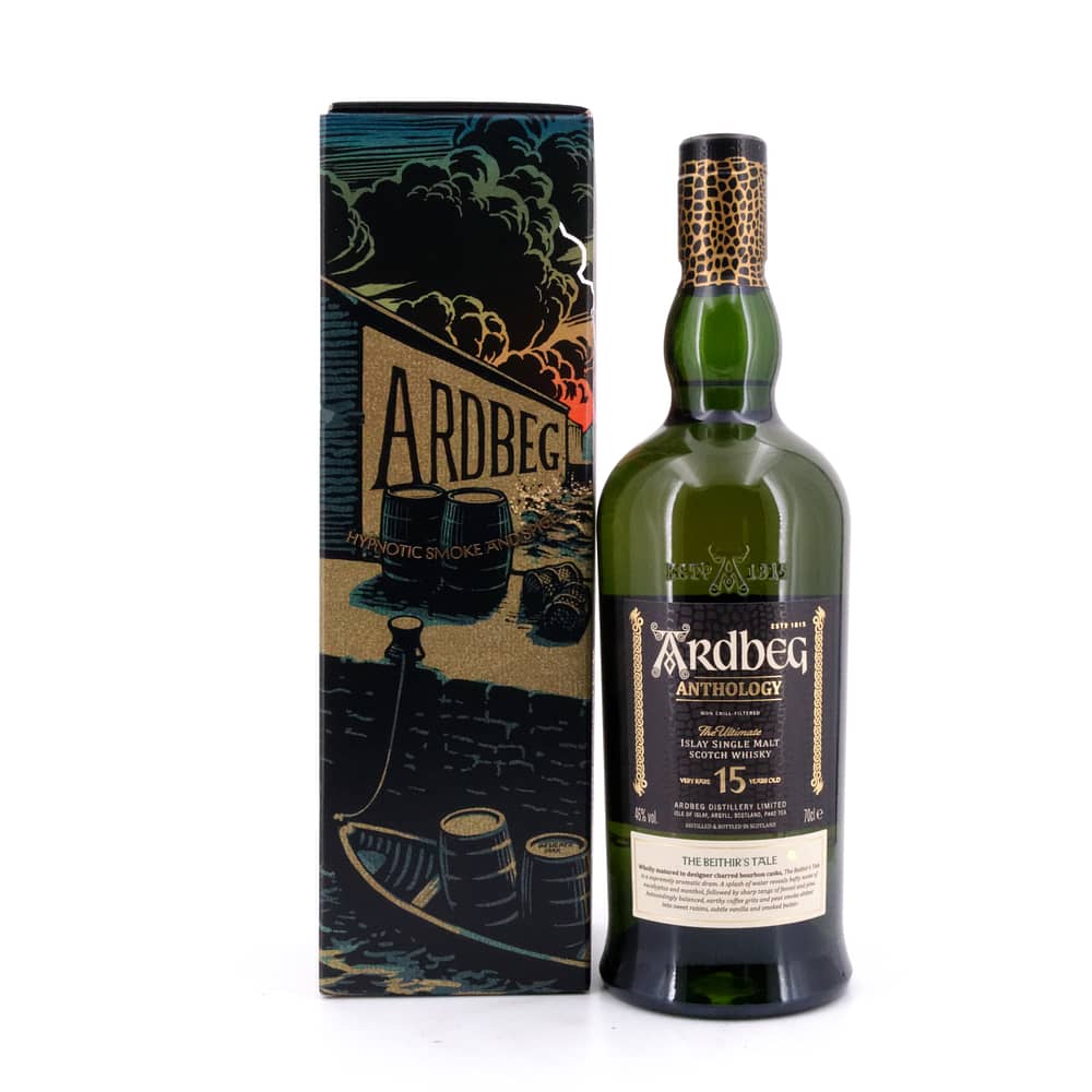 Ardbeg Anthology „The Beithir’s Tale“ 15 Jahre 0,70 Liter/ 46.0% vol Produktbild