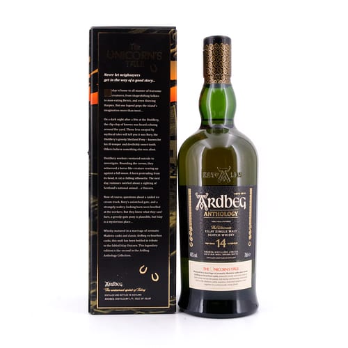 Ardbeg Anthology The Unicorn’s Tale 14 Jahre 0,70 Liter/ 46.0% vol Produktbild