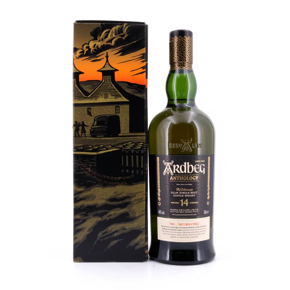 Ardbeg Anthology The Unicorn’s Tale 14 Jahre 0,70 Liter/ 46.0% vol Produktbild