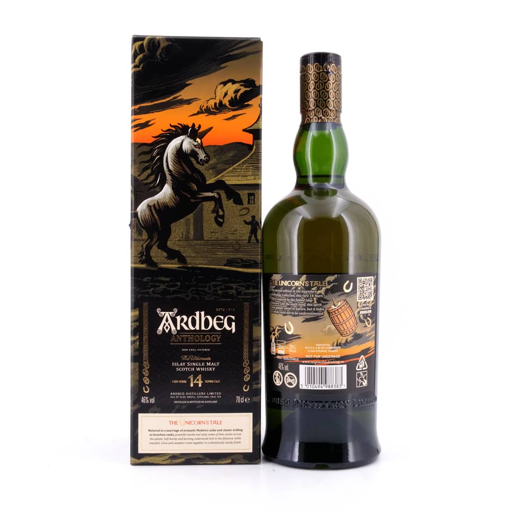 Ardbeg Anthology The Unicorn’s Tale 14 Jahre 0,70 Liter/ 46.0% vol Produktbild