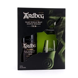 Ardbeg TEN 10 Jahre Geschenkset inkl. 2 Ardbeg-Gläsern Produktbild