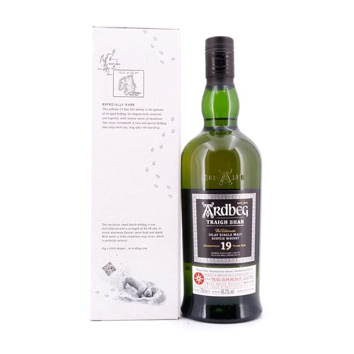 Ardbeg Traigh Bhan 19 Jahre Batch 2 Matured in American Oak & Oloroso Sherry Casks 0,70 Liter/ 46.2% vol Produktbild