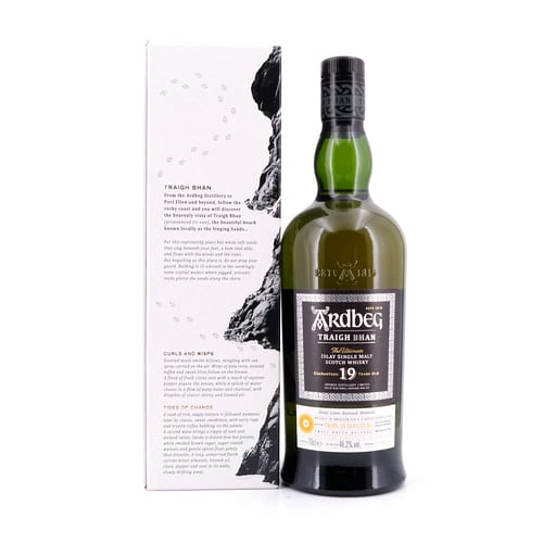 Ardbeg Traigh Bhan 19 Jahre Batch 3 Matured in American Oak & Oloroso Sherry Casks 0,70 Liter/ 46.2% vol Produktbild