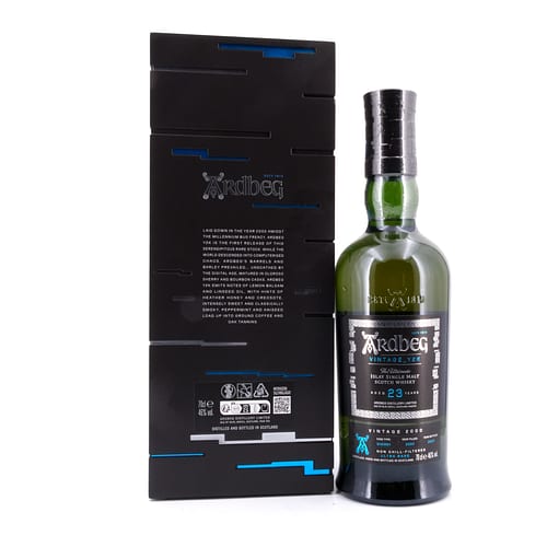 Ardbeg Vintage Y2K 2000/2023 23 Jahre Sherry Cask 0,70 Liter/ 46.0% vol Produktbild