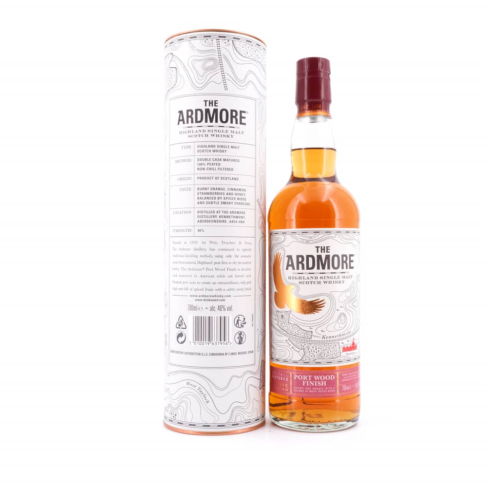 Ardmore 12 Jahre Portwood Finish 0,70 Liter/ 46.0% vol Produktbild
