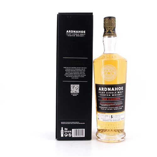 Ardnahoe Cask Strength Batch No. 1 2025 Fully Matured in 1st Fill Bourbon Barrels for 5 Years 0,70 Liter/ 60.9% vol Produktbild