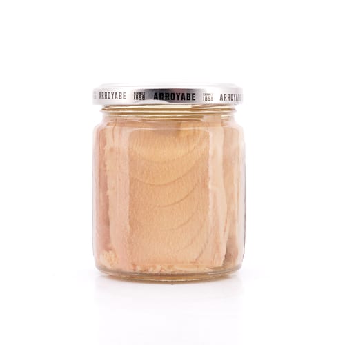 Arroyabe Bonito del Norte in Sonnenblumenöl 227g Glas 150 Gramm Abtropfgewicht Produktbild