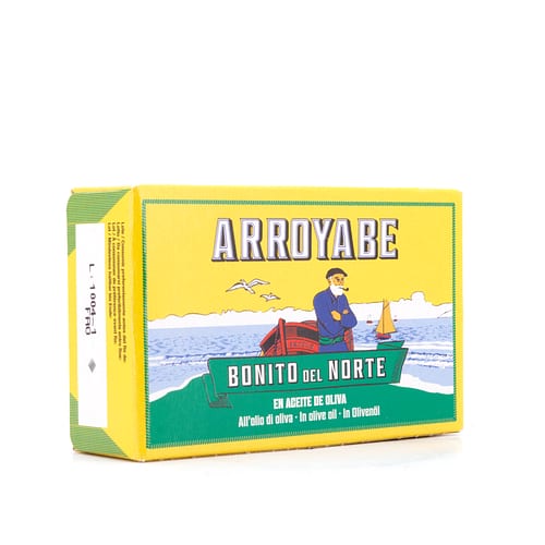 Arroyabe Weißer Thunfisch in Olivenöl 111g 73 Gramm Abtropfgewicht Produktbild