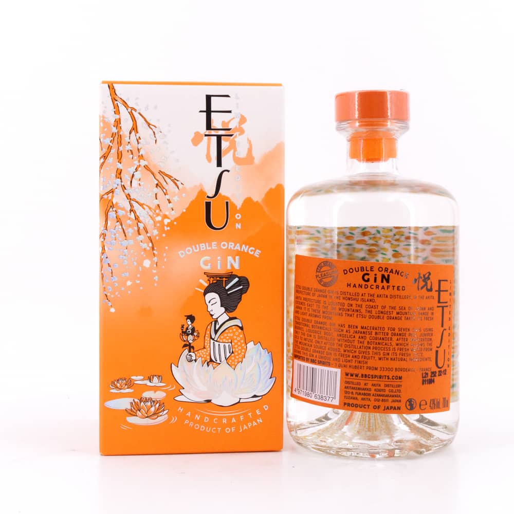 Asahikawa Distillery Etsu Double Orange Gin 0,70 Liter/ 43.0% vol Produktbild