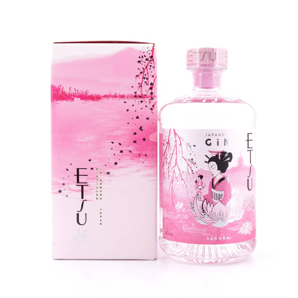 Asahikawa Distillery Etsu Sakura Gin 0,70 Liter/ 43.0% vol Produktbild