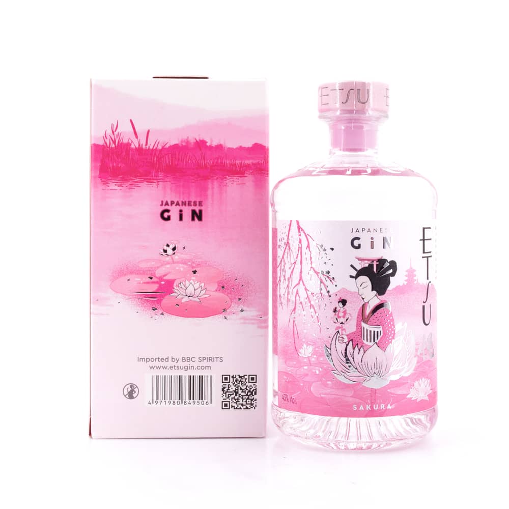 Asahikawa Distillery Etsu Sakura Gin 0,70 Liter/ 43.0% vol Produktbild