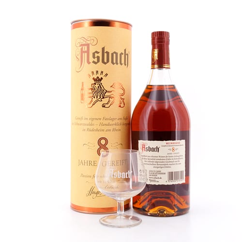 Asbach 8 Jahre mit Asbach Schwenker 0,70 Liter/ 40.0% vol Produktbild