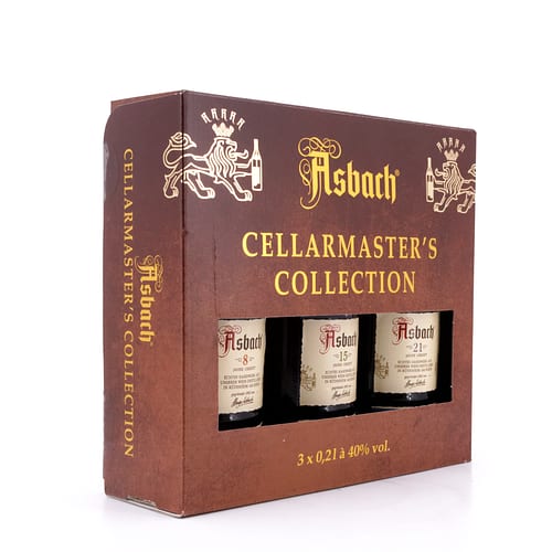 Asbach Cellarmaster’s Collection 3 x 0,2l 8, 15 & 21 Jahre 0,60 Liter/ 38.7% vol Produktbild