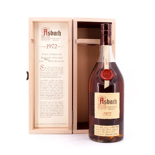 Asbach Jahrgang 1972 0,70 Liter/ 40.0% vol Produktbild