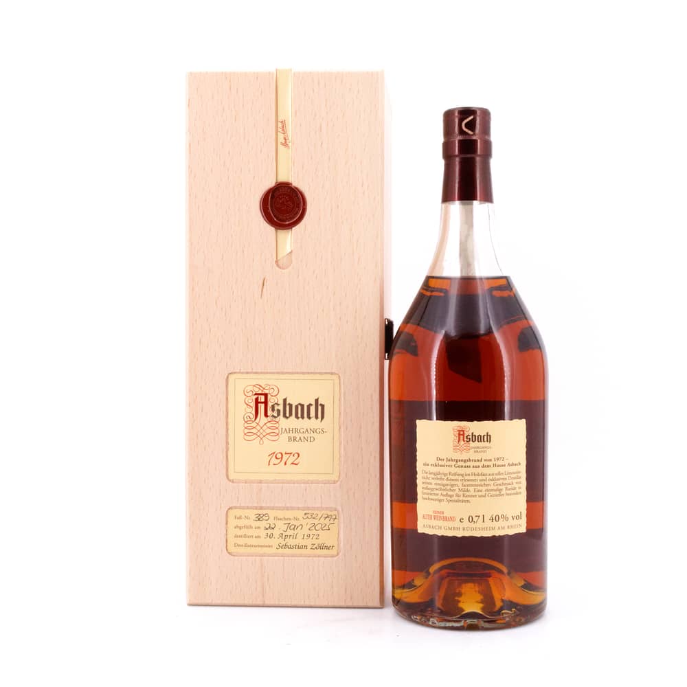 Asbach Jahrgang 1972 0,70 Liter/ 40.0% vol Produktbild