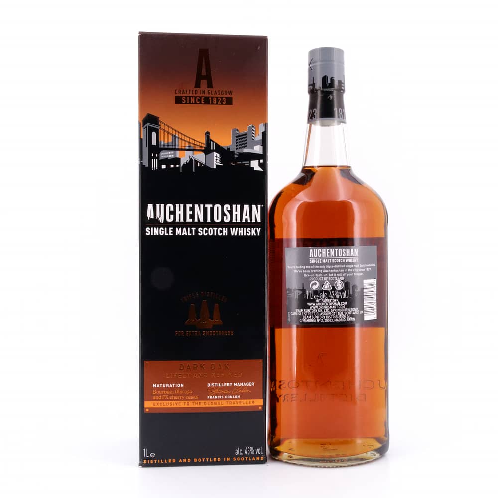 Auchentoshan Dark Oak Literflasche 1 Liter/ 43.0% vol Produktbild