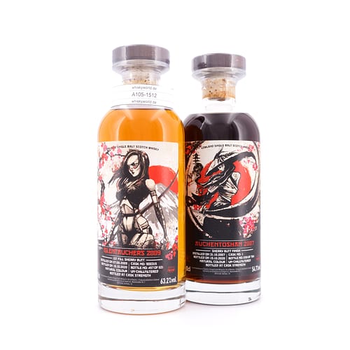 Signatory Samurai Single Malt Cask Edition I Auchentoshan; Caol Ila; Craigellachie & Glentauchers 2,80 Liter/ 59.0% vol Produktbild