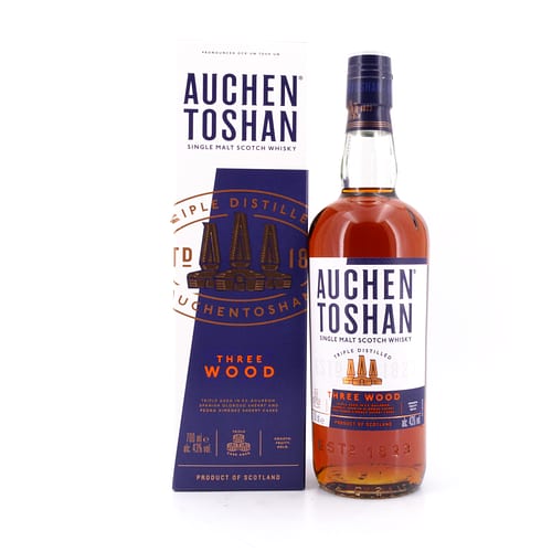 Auchentoshan Three Wood 0,70 Liter/ 43.0% vol Produktbild