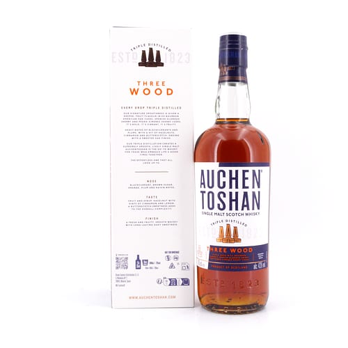Auchentoshan Three Wood 0,70 Liter/ 43.0% vol Produktbild