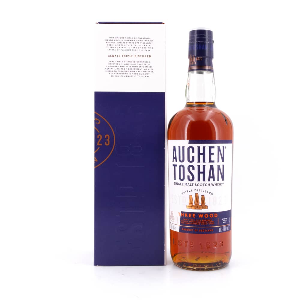 Auchentoshan Three Wood 0,70 Liter/ 43.0% vol Produktbild