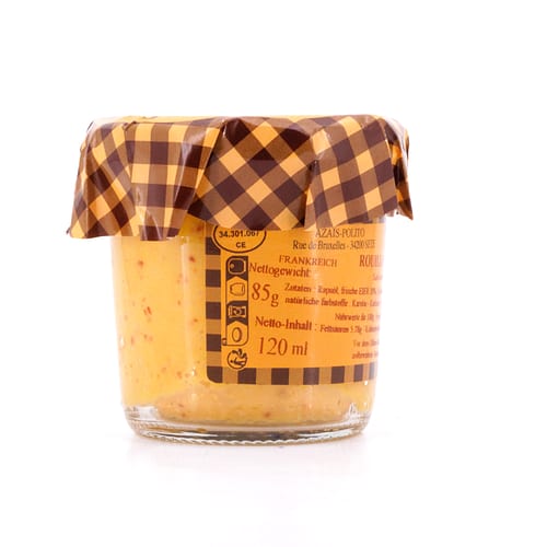 Azaïs-Polito Rouille mit Espelette Pfeffer Safranmayonnaise mit Espelette Pfeffer 85 Gramm Produktbild