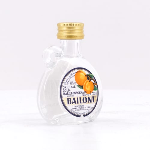 Bailoni Gold-Marillenschnaps 0,020 Liter/ 40.0% vol Produktbild
