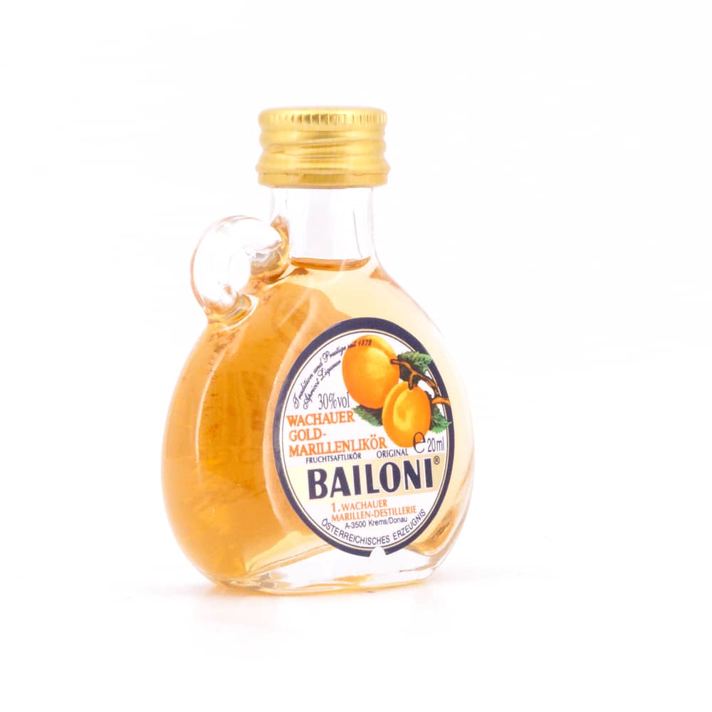 Bailoni Wachauer Gold-Marillenlikör 0,020 Liter/ 30.0% vol Produktbild