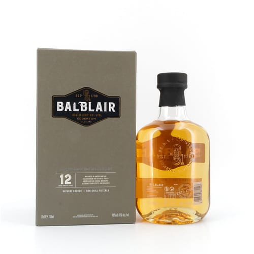 Balblair 12 Jahre 0,70 Liter/ 46.0% vol Produktbild