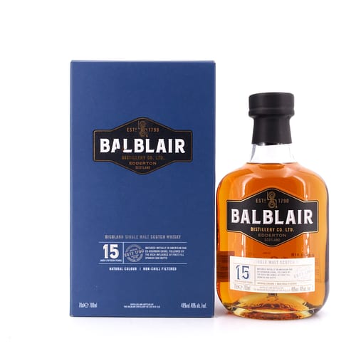 Balblair 15 Jahre 0,70 Liter/ 46.0% vol Produktbild