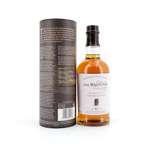 Balvenie 12 Jahre American Oak 0,70 Liter/ 43.0% vol Produktbild
