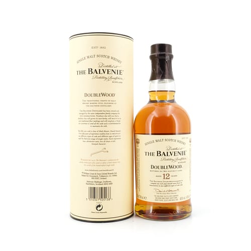 Balvenie 12 Jahre Double Wood Sherry Oak finish 0,70 Liter/ 40.0% vol Produktbild